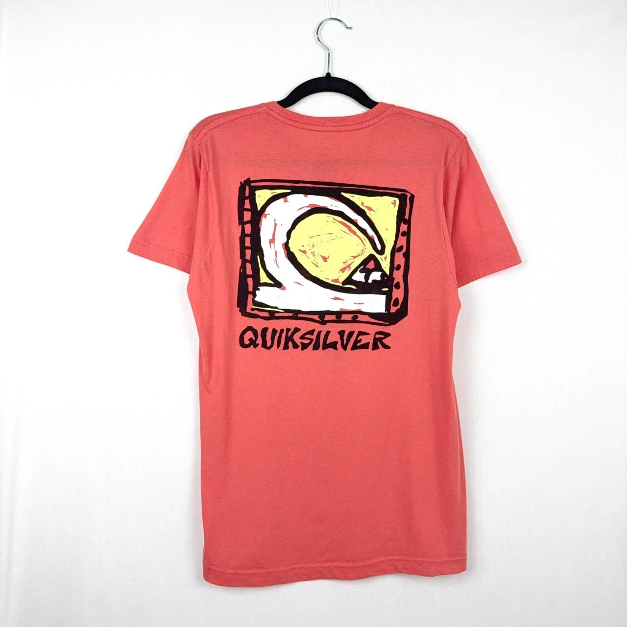 Quiksilver Camiseta de Surf con Logo Gráfico Coral Talla S – photo 2
